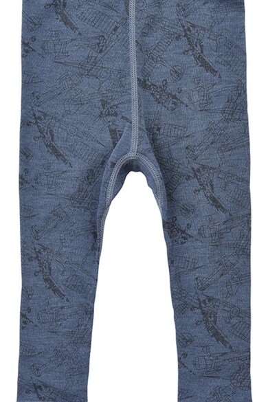 CeLaVi Pantaloni din lana Merinos cu imprimeu grafic Fete