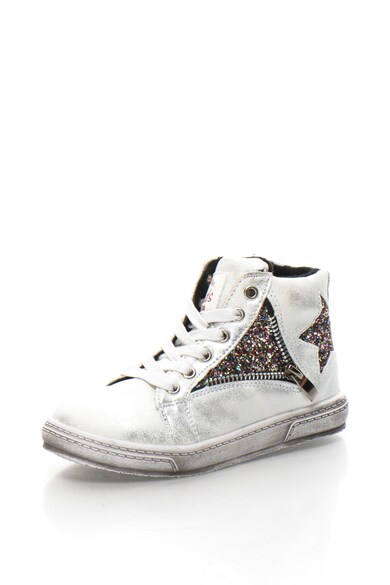 Big Star Pantofi sport mid-high din piele sintetica cu insertii stralucitoare Fete