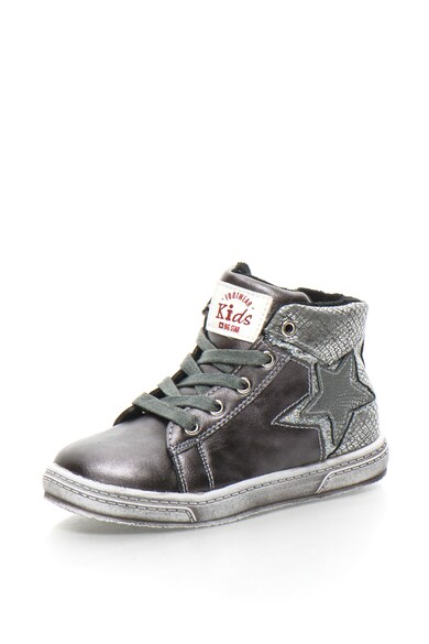 Big Star Pantofi sport mid-high cu captuseala din terry Fete