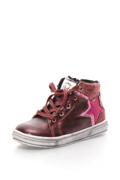 Big Star Pantofi sport mid-high din piele sintetica cu particule stralucitoare Fete