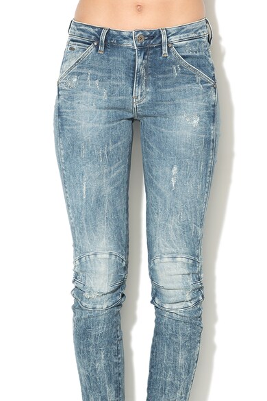 G-Star RAW Blugi skinny cu aspect decolorat Femei