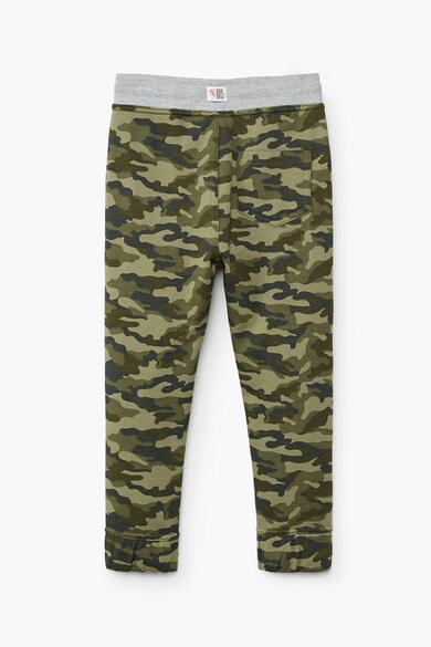 Mango Pantaloni jogger cu imprimeu camuflaj Baieti