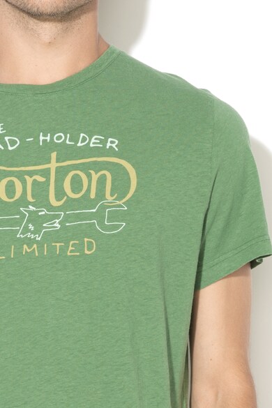 Norton Tricou cu imprimeu text Walker Barbati