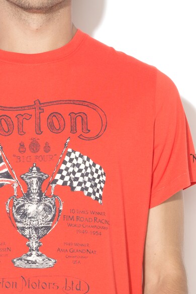 Norton Tricou cu imprimeu grafic Surrey Barbati