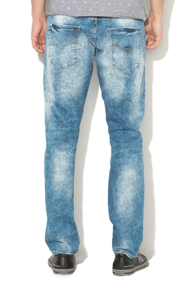 GUESS JEANS Blugi drepti slim fit cu aspect decolorat Barbati