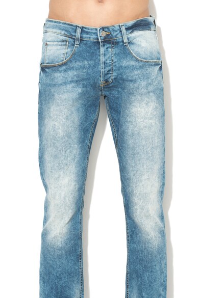 GUESS JEANS Blugi drepti slim fit cu aspect decolorat Barbati