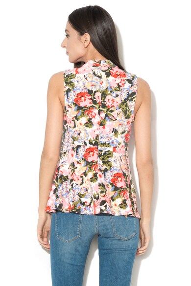 GUESS JEANS Bluza fara maneci cu imprimeu floral Femei