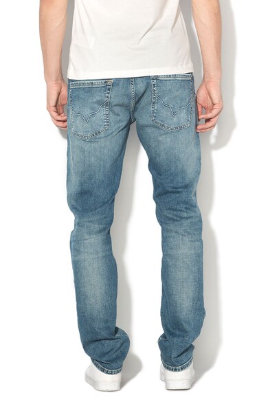 Pepe Jeans London Blugi regular fit cu aspect decolorat Barbati