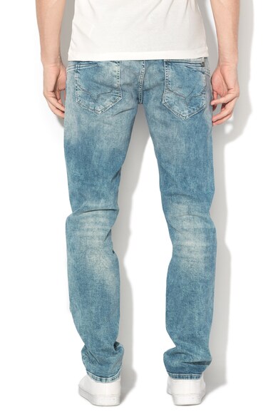 Pepe Jeans London Blugi regular fit cu aspect decolorat Zinc Barbati