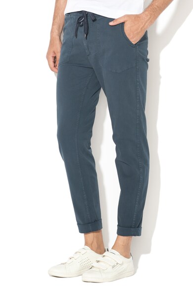 Pepe Jeans London Pantaloni regular fit cu snur pentru ajustare Barbati