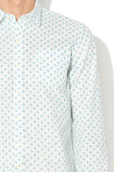 Pepe Jeans London Риза Molin със стандартна кройка и фигурален десен Мъже