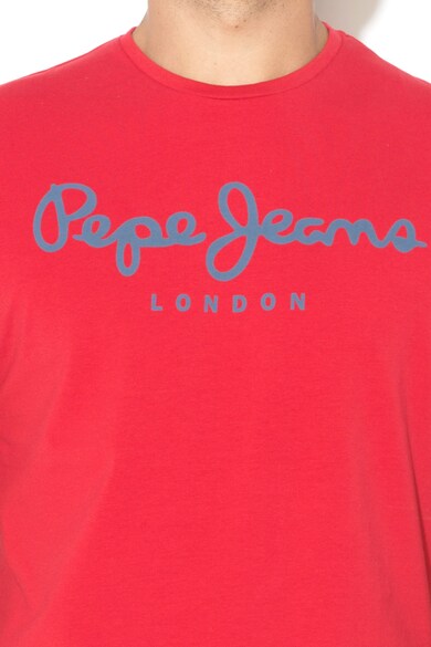 Pepe Jeans London Logós slim fit póló férfi