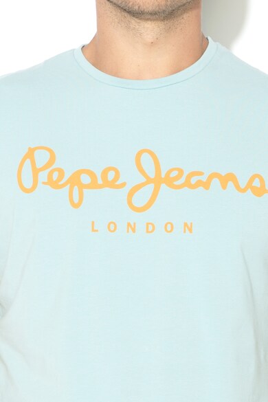 Pepe Jeans London Logós slim fit póló férfi