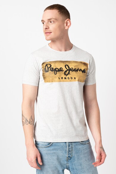 Pepe Jeans London Charing logómintás szűk fazonú póló férfi