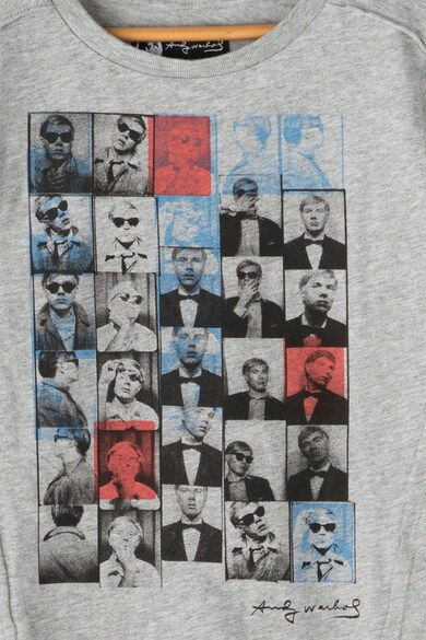 Andy Warhol by Pepe Jeans Tricou cu imprimeu grafic Elvis Baieti