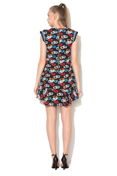 Andy Warhol by Pepe Jeans Rochie cu croiala in A si model abstract Selenas Femei