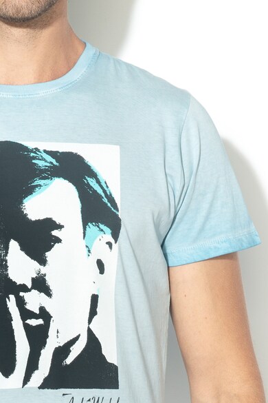 Andy Warhol by Pepe Jeans Tricou cu imprimeu grafic Thinker Barbati