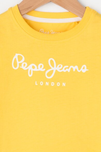 Pepe Jeans London Tricou cu logo frontal Art Baieti