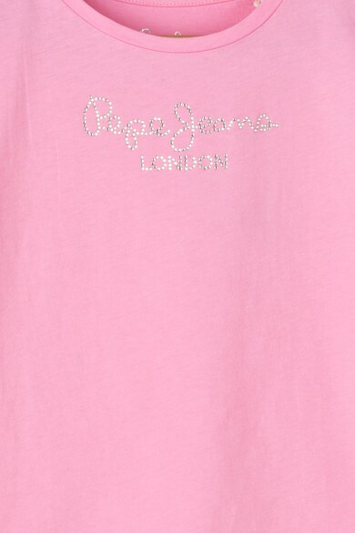 Pepe Jeans London Nuria póló strasszköves rátétekkel Lány