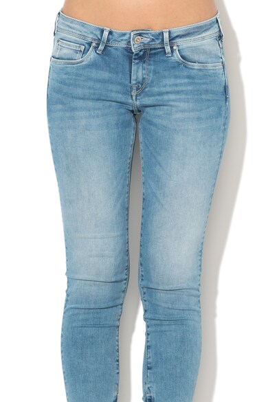 Pepe Jeans London Blugi skinny cu talie joasa Cher Femei