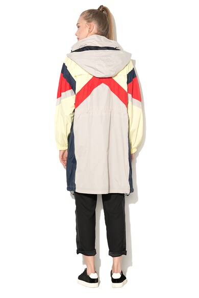 Pepe Jeans London Jacheta parka usoara cu model colorblock Riri Femei