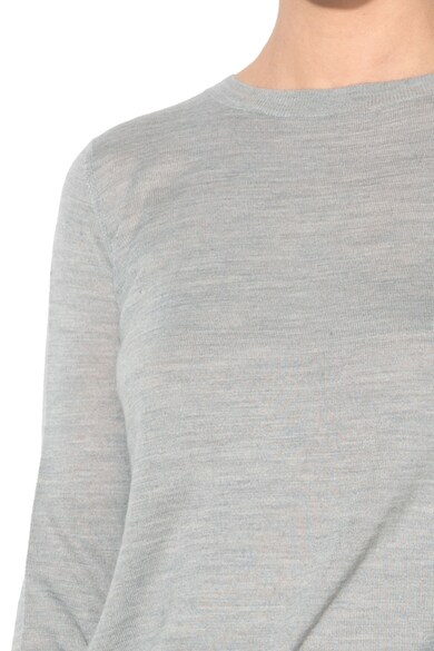 Stefanel Пуловер с вълна и застъпен дизайн на гърба Жени