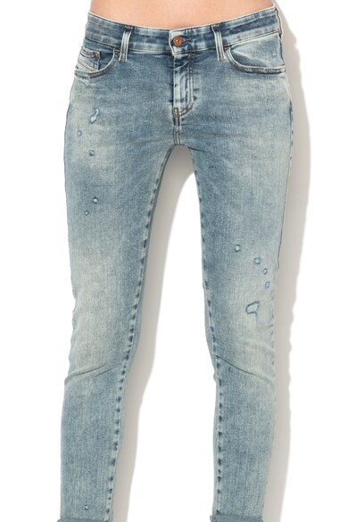 Diesel Blugi super slim-skinny cu talie regular Slandy Femei