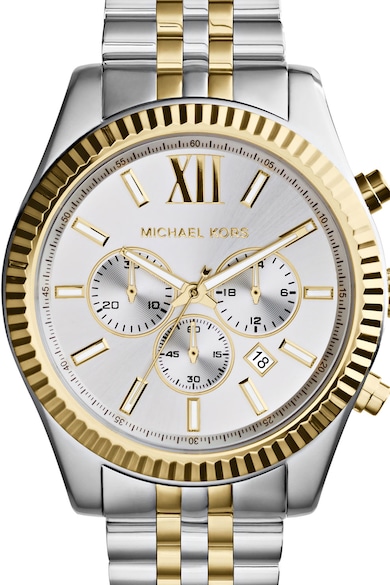 Michael Kors Ceas cronograf cu bratara metalica Lexington Barbati