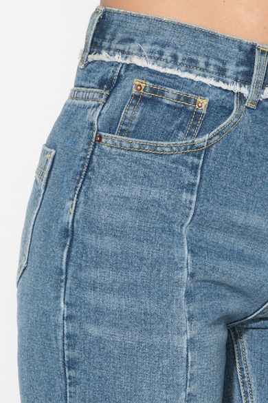 Zee Lane Denim Bővülő farmernadrág aszimmetrikus szárvégekkel női