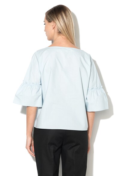 Esprit Блуза със свободна кройка и разктроени маншети Жени