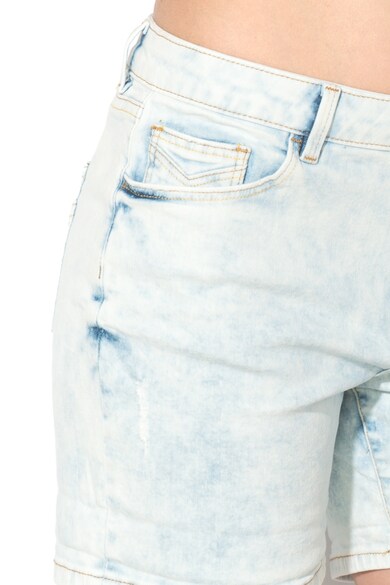 EDC by Esprit Pantaloni scurti din denim cu aspect decolorat Femei