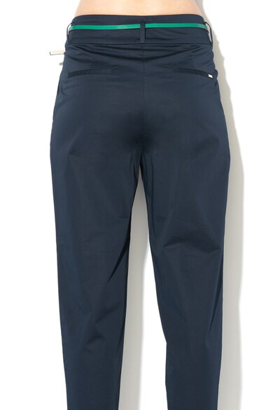 Esprit Pantaloni chino crop cu o curea Femei