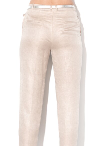 Esprit Pantaloni crop din amestec de in Femei