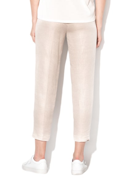 Esprit Pantaloni crop din amestec de in Femei