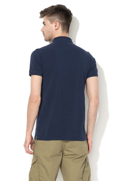 Esprit Tricou henley din bumbac pima cu guler Mao Barbati