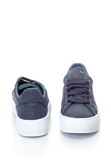 Esprit Tenisi flatform cu aspect de denim Femei