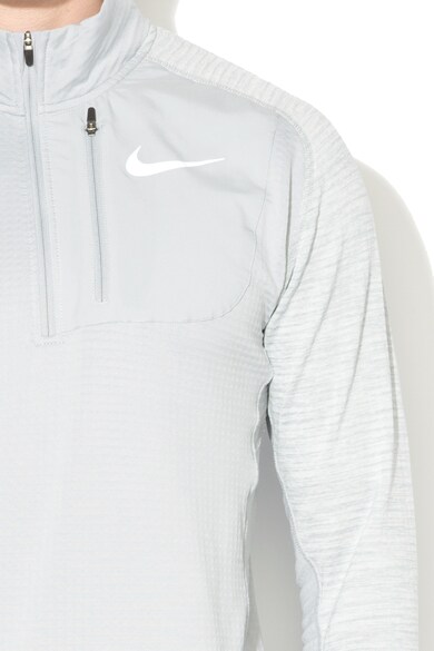 Nike Bluza cu fenta scurta cu fermoar, pentru alergare Barbati