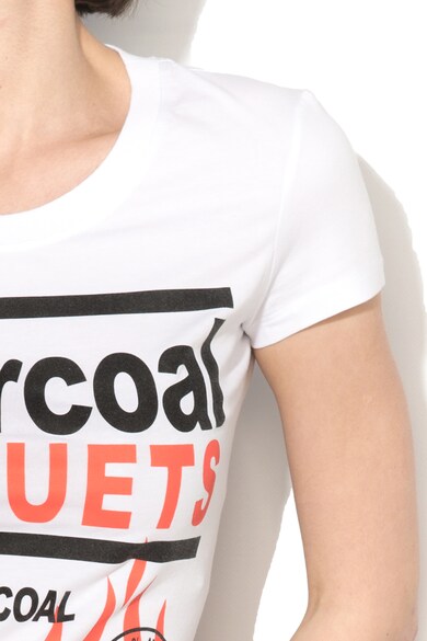 Love Moschino Tricou cu imprimeu text Femei