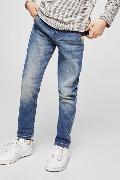 Mango Pantaloni jogger din denim cu snur in talie Comfy Baieti