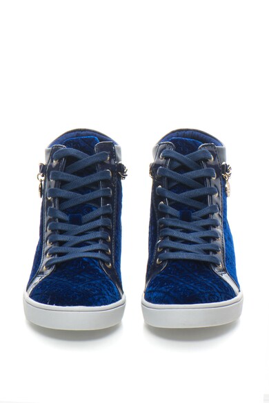 GUESS Középmagas szárú sneakers cipő bársonyos hatással női