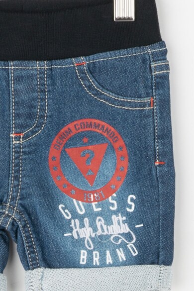 GUESS JEANS Pantaloni scurti din denim cu talie elastica Baieti