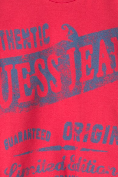 GUESS JEANS Tricou cu imprimeu text 9 Baieti