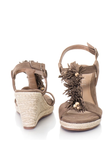 Release Sandale wedge tip espadrile,  Piele sintetica Femei