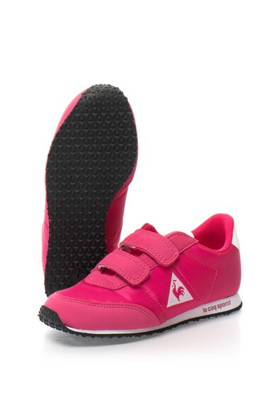 Le Coq Sportif Pantofi sport cu garnituri de piele intoarsa sintetica si benzi velcro Racerone Fete