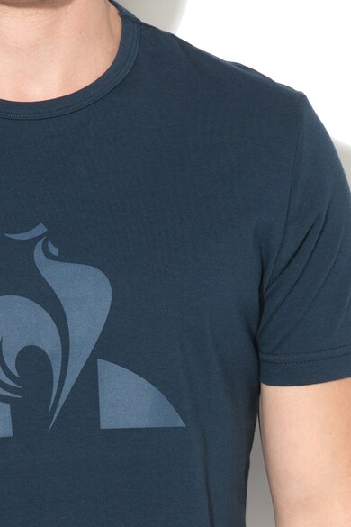 Le Coq Sportif Тениска ESS с овално деколте и лого Мъже