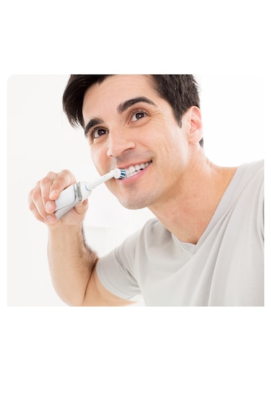 Oral-B Periuta de dinti electrica cu baterie  Pro expert DB4.010, 9600 rotatii/minut, 1 program, 1 capat, Alb/Albastru Femei
