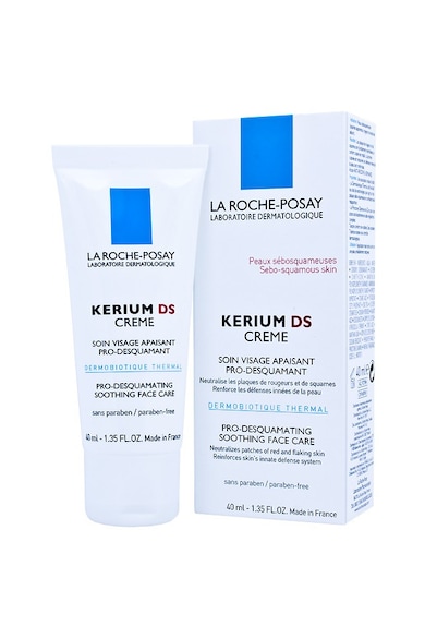 La Roche-Posay Успокояващ крем  Kerium DS за лечение на себореен дерматит, 40 мл Жени
