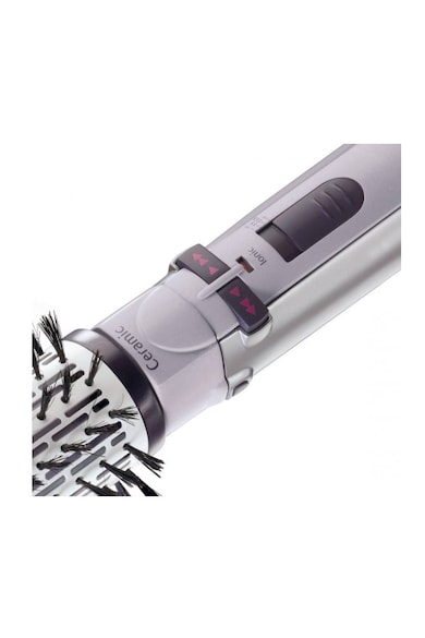 BaByliss Perie rotativa  2735E, 1000W, Ionizare, 4 Accesorii, 2 Setari temperatura/viteza, Cool-Shot, geanta depozitare Femei