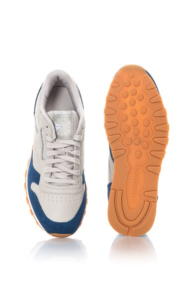 Reebok Classics Pantofi sport din piele si piele intoarsa, pentru alergare CL Barbati