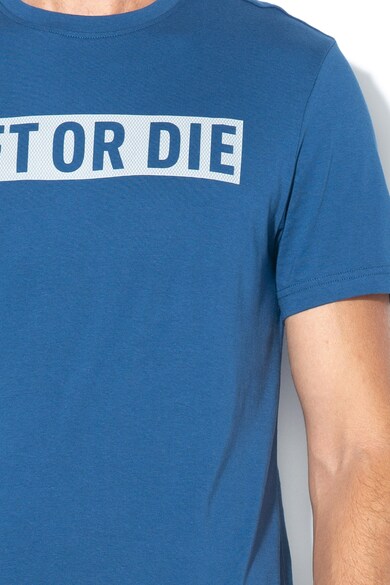 Reebok Тениска за фитнес, с текстова щампа Мъже